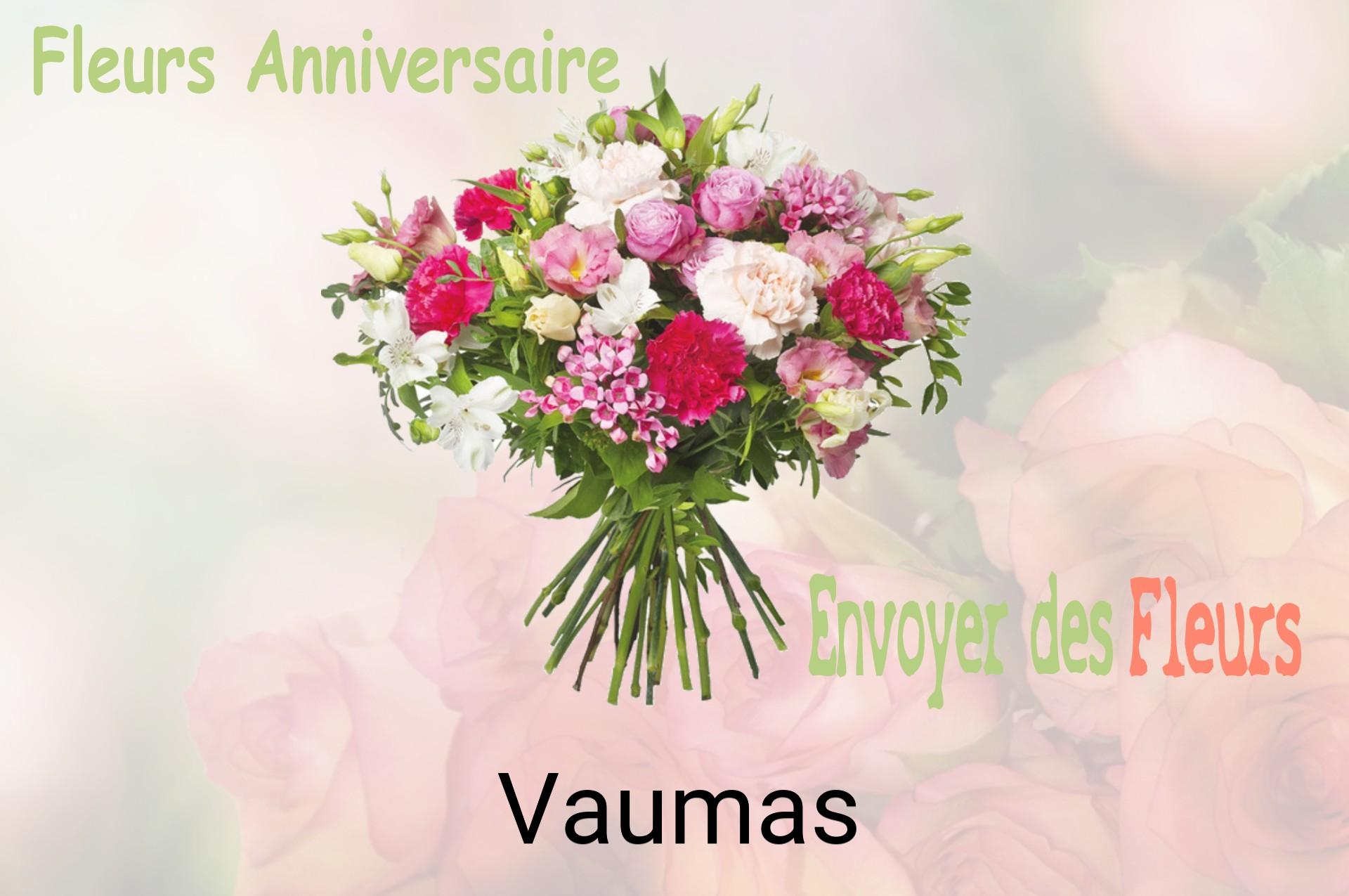 Bouquet de fleurs d’anniversaire livré à Vaumas